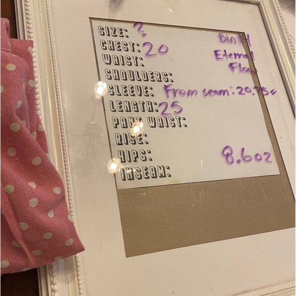 Eternal Flow Vintage Look Pink White Dot Shirt Women's M - Picture 8 of 12